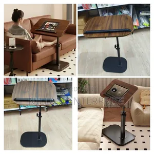 *Adjustable C - Shaped Side Stool/ Laptop Table*