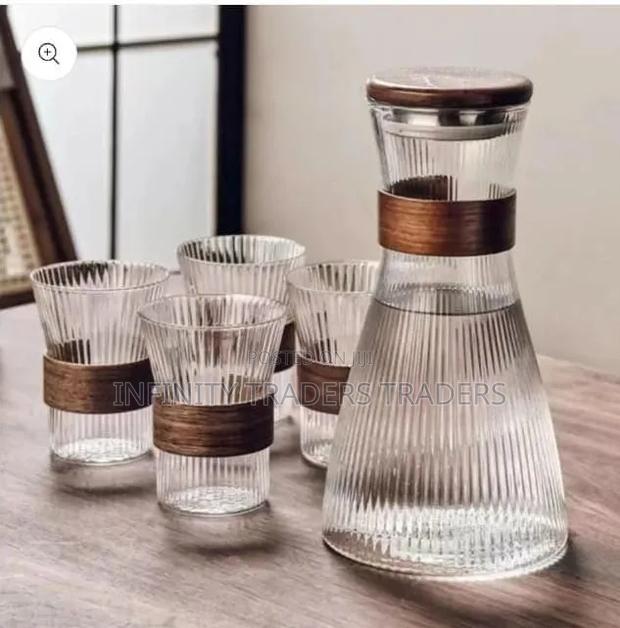Japanese Style Glass Cold Water Jug