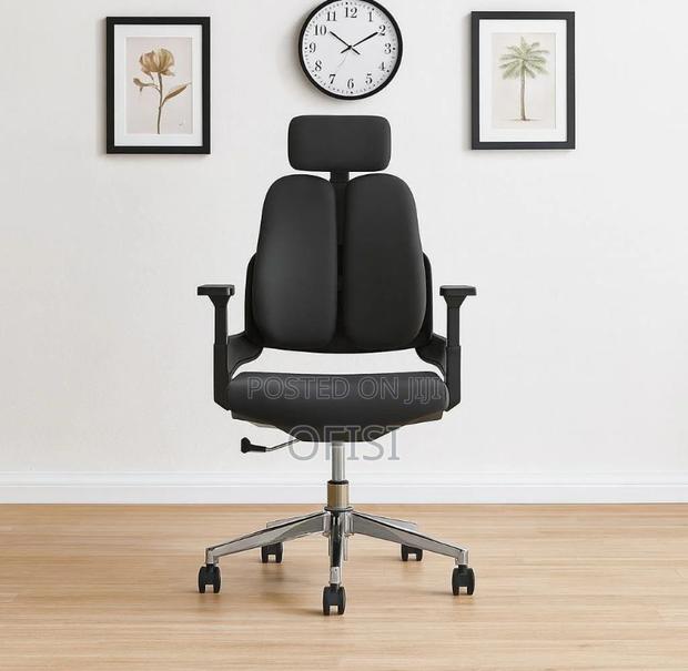 Dual-Back Orthopedic Office Seat - thumbnail 7