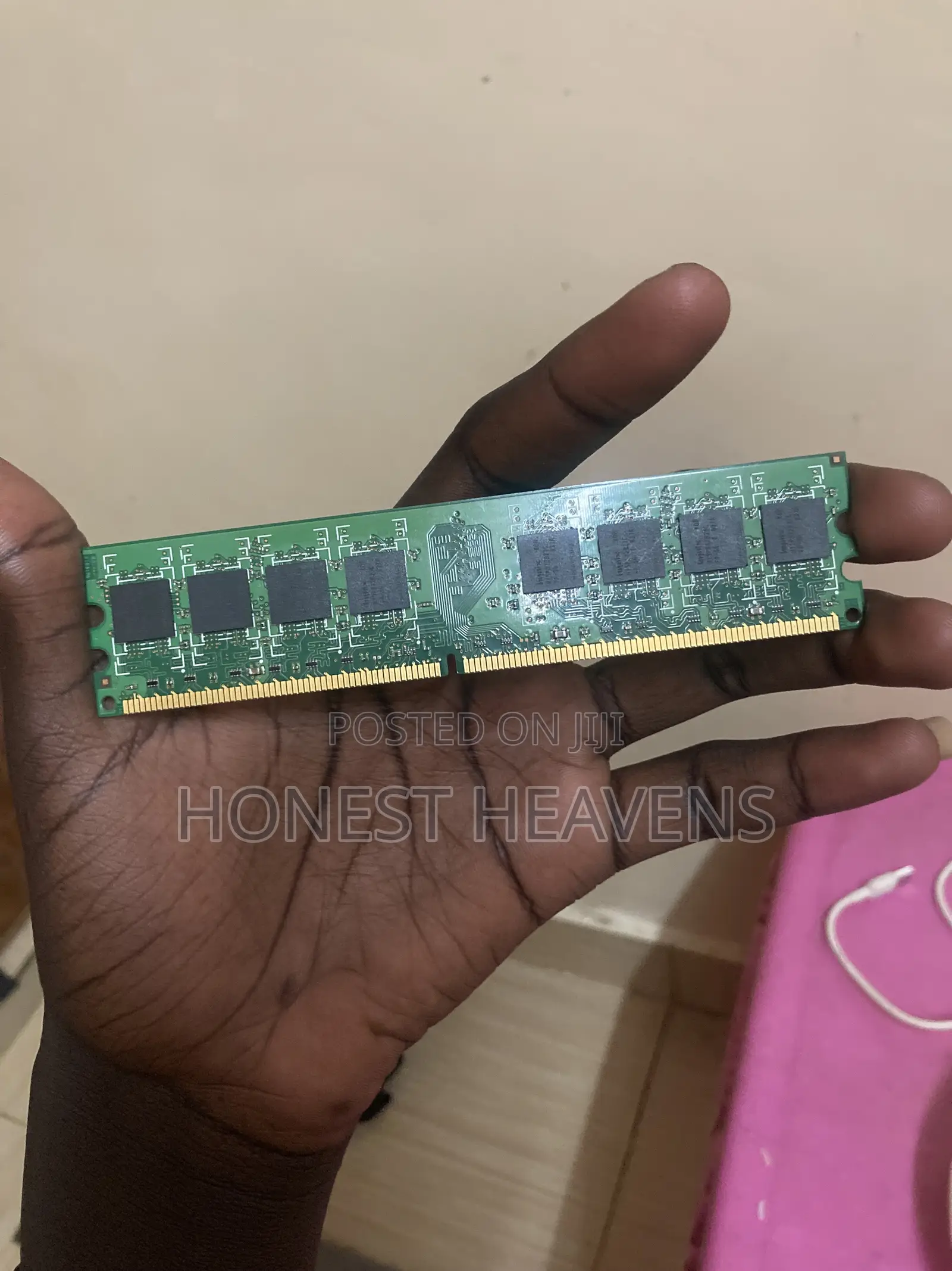 1gb Sk Hynix Ddr2 Desktop Ram Module (Pc2-6400u, 800mhz)