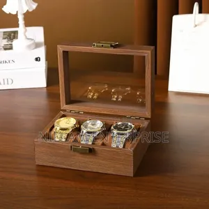 *3 Slots Wooden Quality Watch Organizer/ Storage Box*