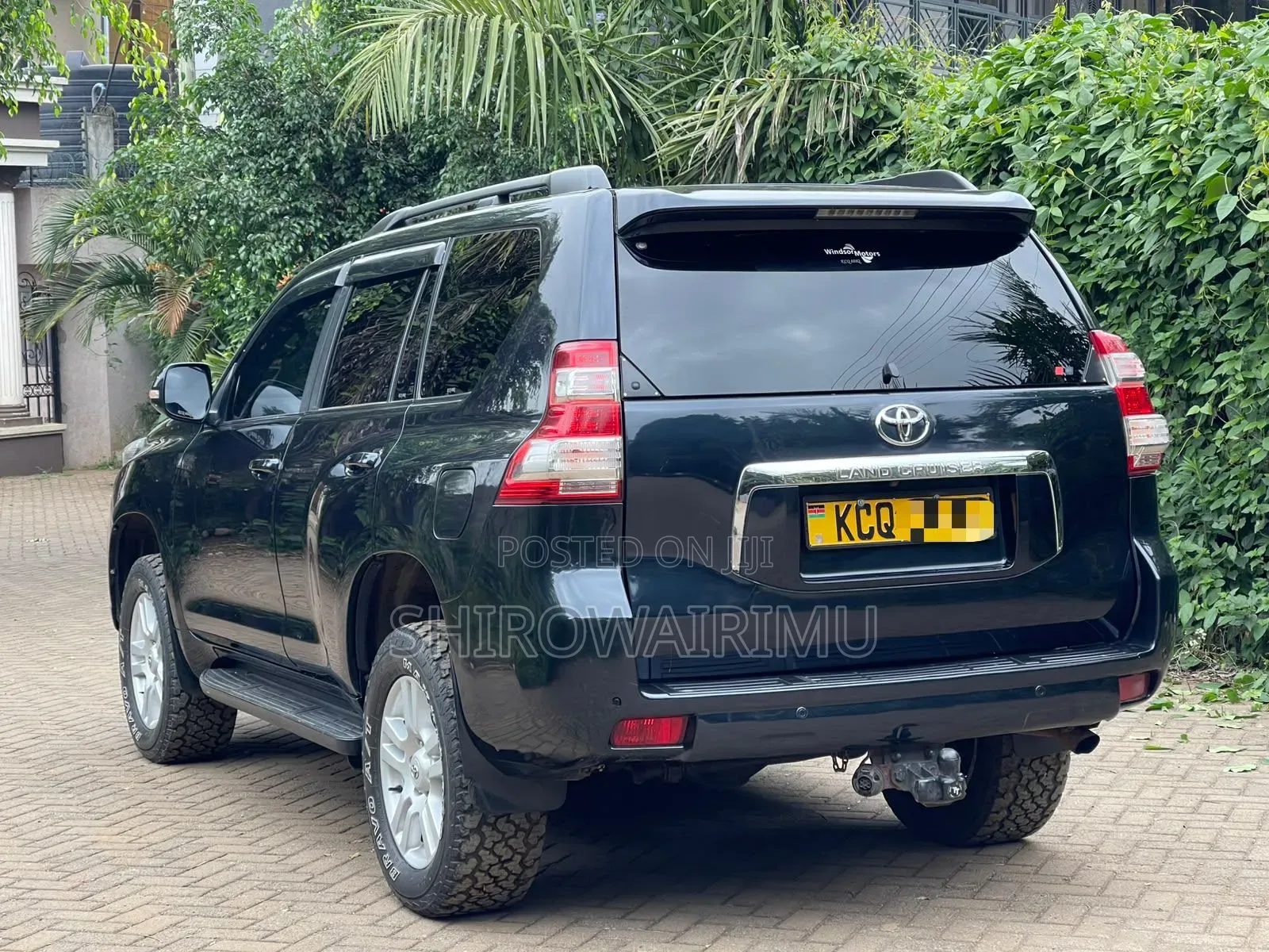 Toyota Land Cruiser Prado 2011 Matt Black