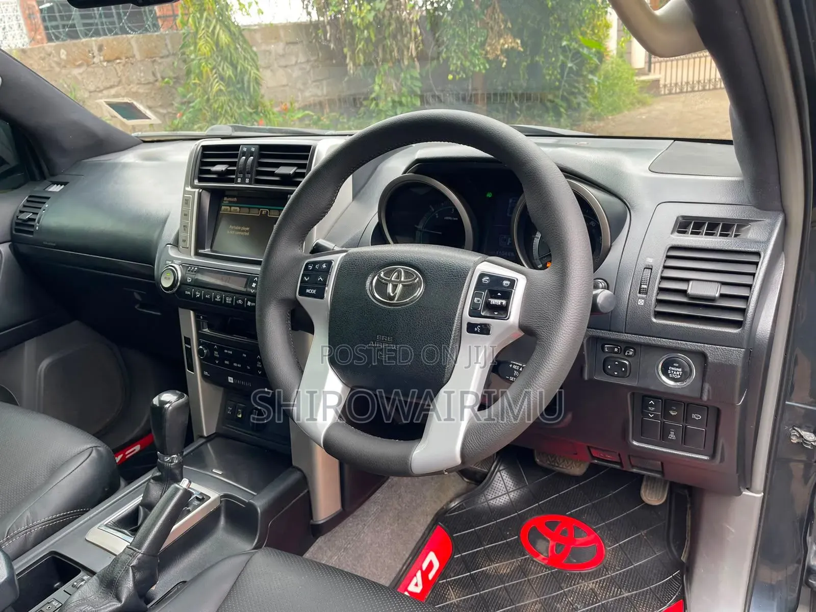 Toyota Land Cruiser Prado 2011 Matt Black
