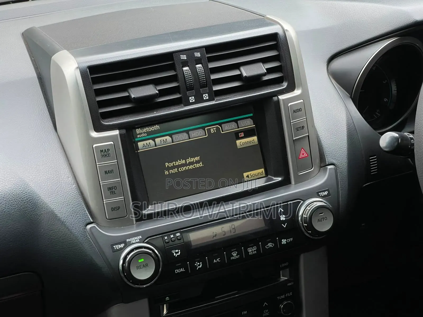 Toyota Land Cruiser Prado 2011 Matt Black