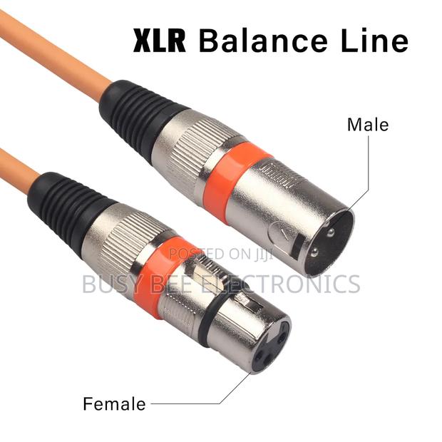 High Quality Balanced XLR Cable for Mixer Amplifier - thumbnail 2
