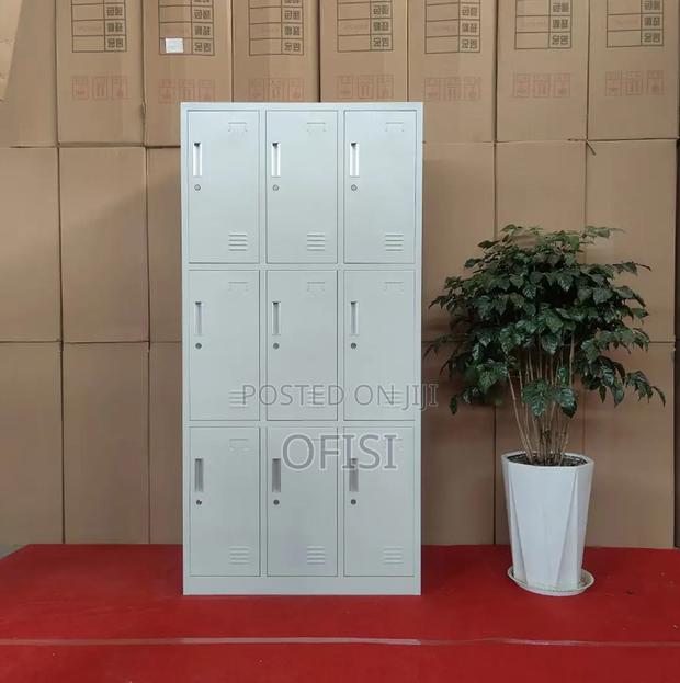 9-Locker Office Cabinet