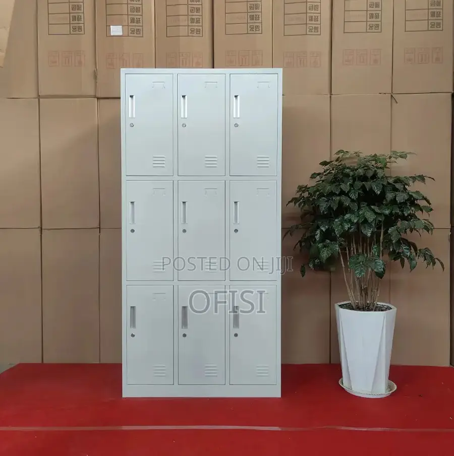9-Locker Office Cabinet