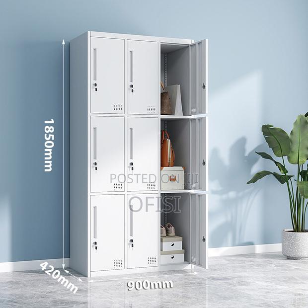 9-Locker Office Cabinet - thumbnail 2