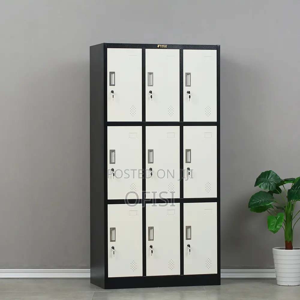 9-Locker Office Cabinet