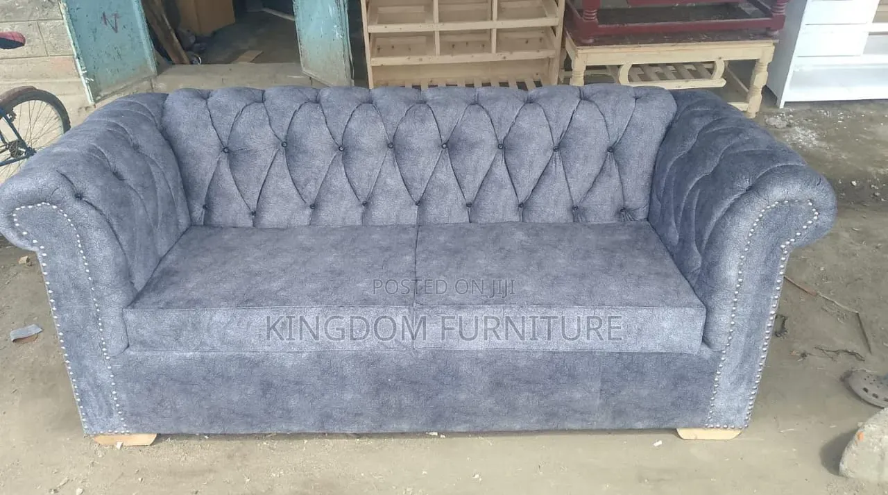 Grey 3 Seater Sofa