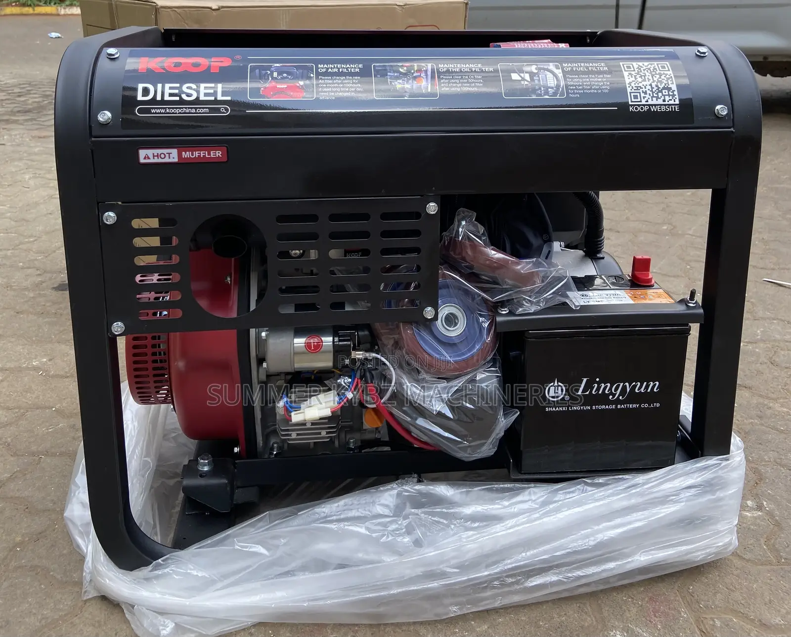 Koop Brand Diesel Generator 7500w
