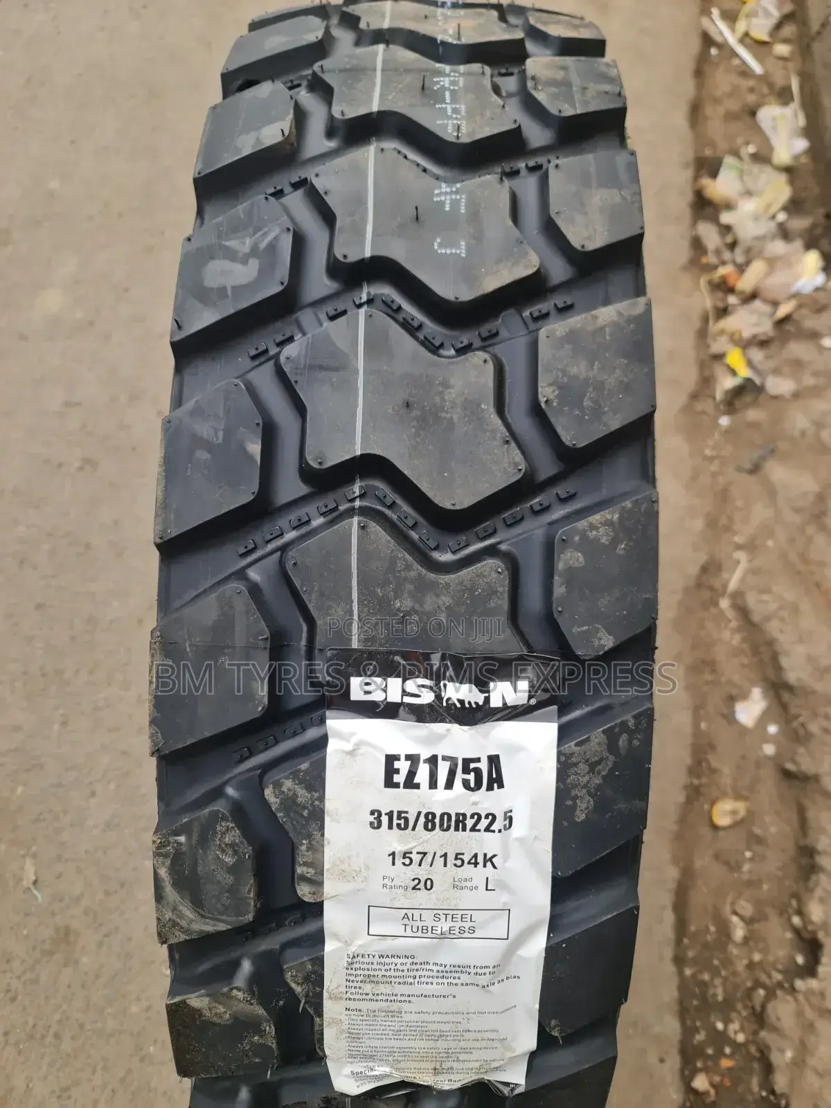 315 /80 R22.5 Bison Tires (Diff)