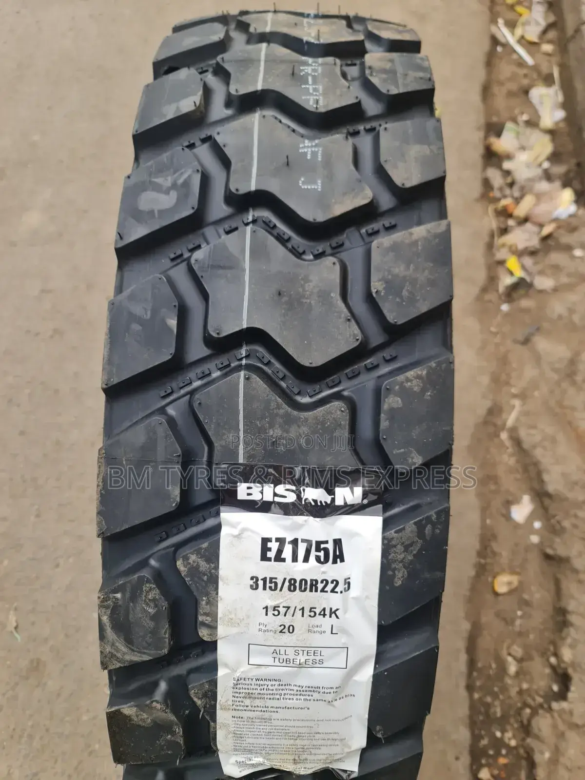 315 /80 R22.5 Bison Tires (Diff)