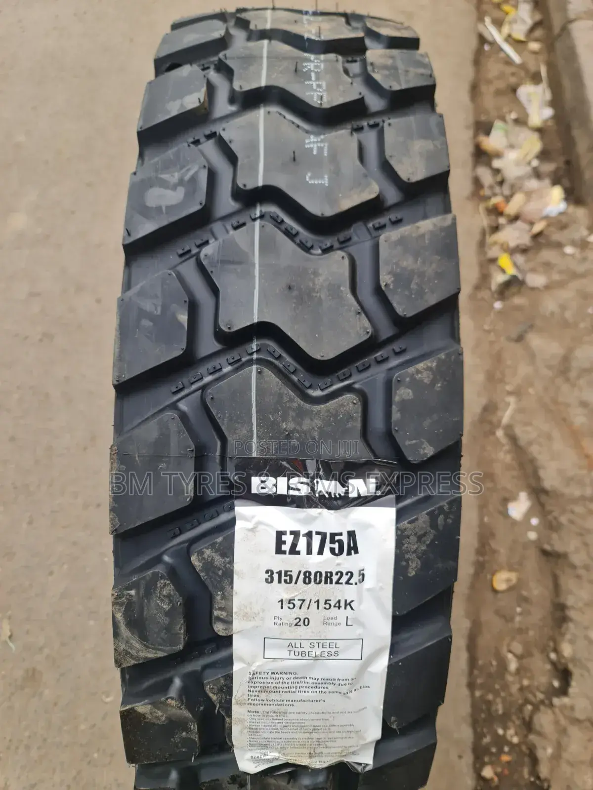 315 /80 R22.5 Bison Tires (Diff)