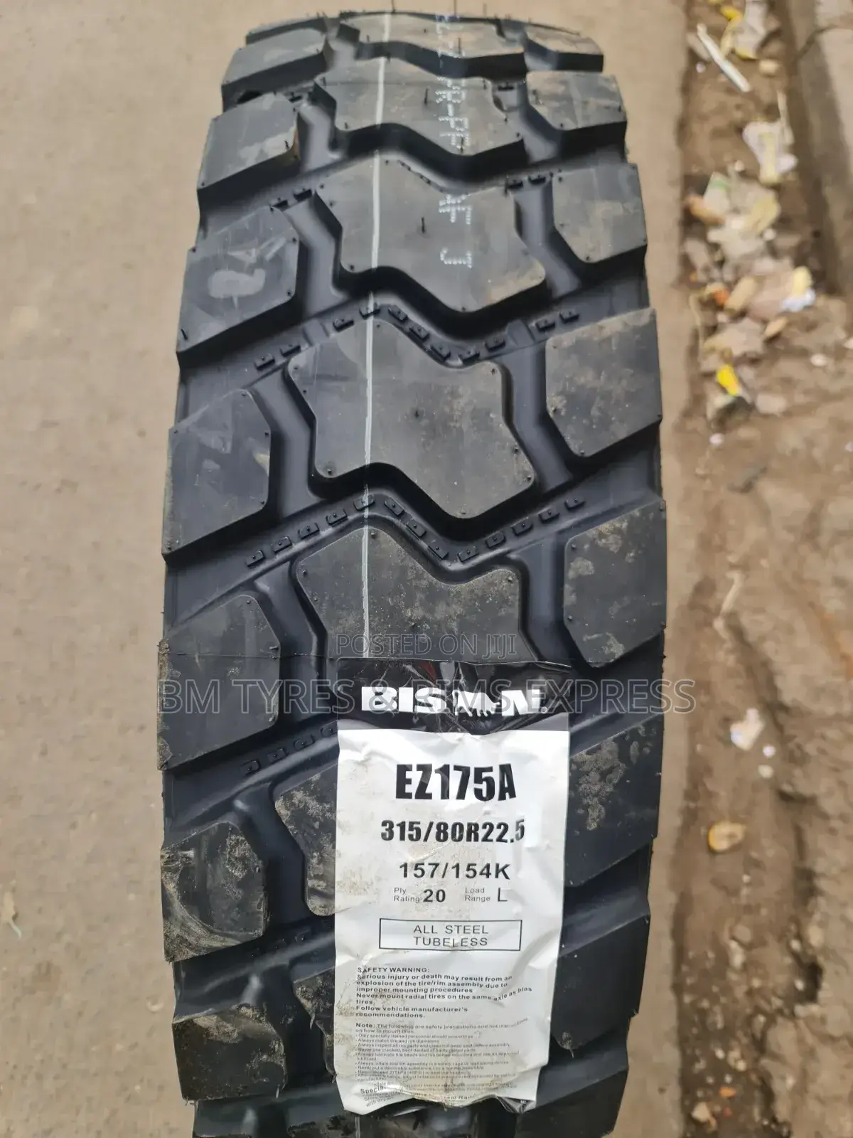 315 /80 R22.5 Bison Tires (Diff)