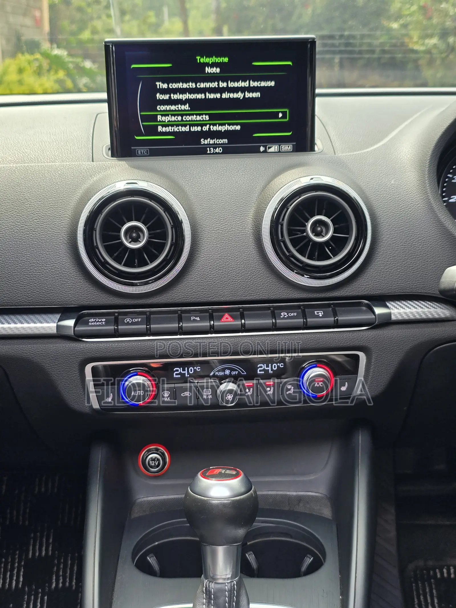 Audi RS3 2016 Black