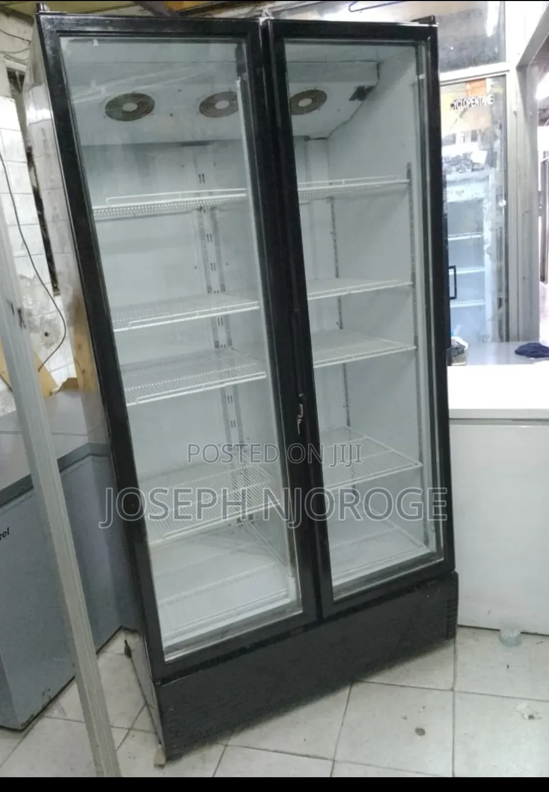Double Door Display Fridge