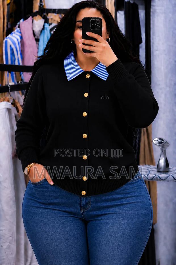 Black Alo Sweater Top - thumbnail 2