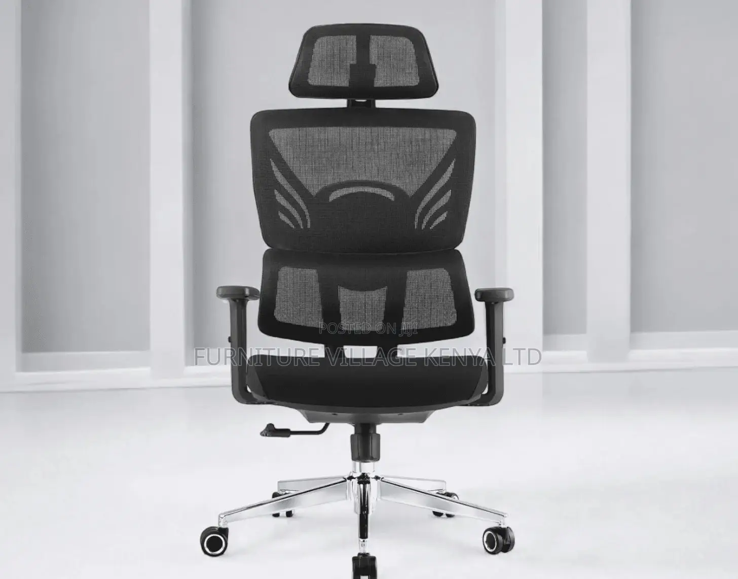 Black Mesh Lumbarcare Office Chair