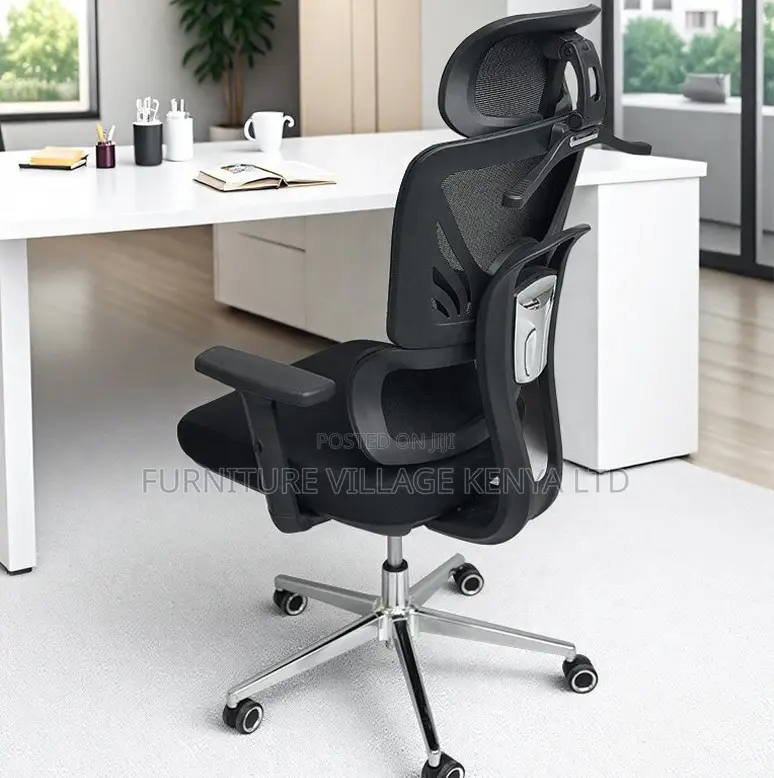Black Mesh Lumbarcare Office Chair