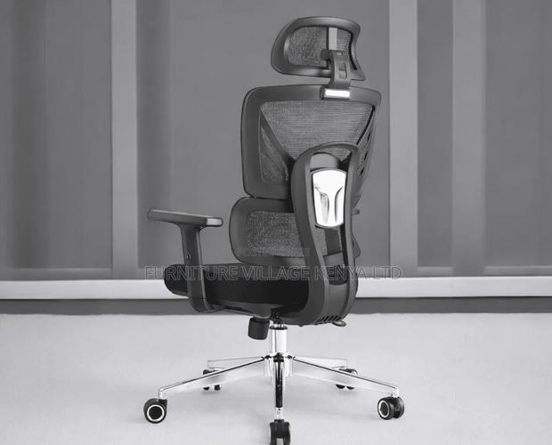Black Mesh Lumbarcare Office Chair - thumbnail 8