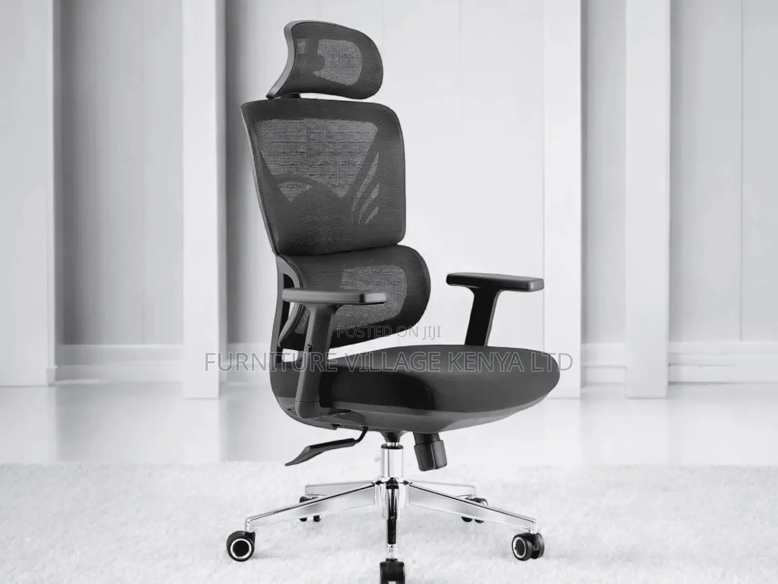 Black Mesh Lumbarcare Office Chair