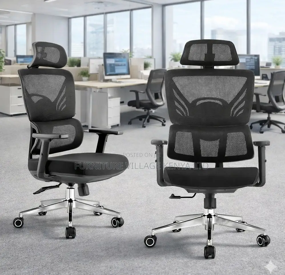 Black Mesh Lumbarcare Office Chair