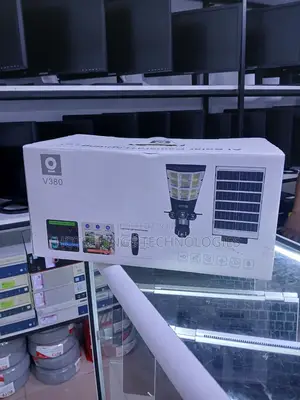 V380 Ai Solar Camera + Lighting 2 in 1