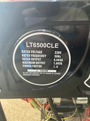 Aico Lt6500cle Petrol Generator 7.5kva