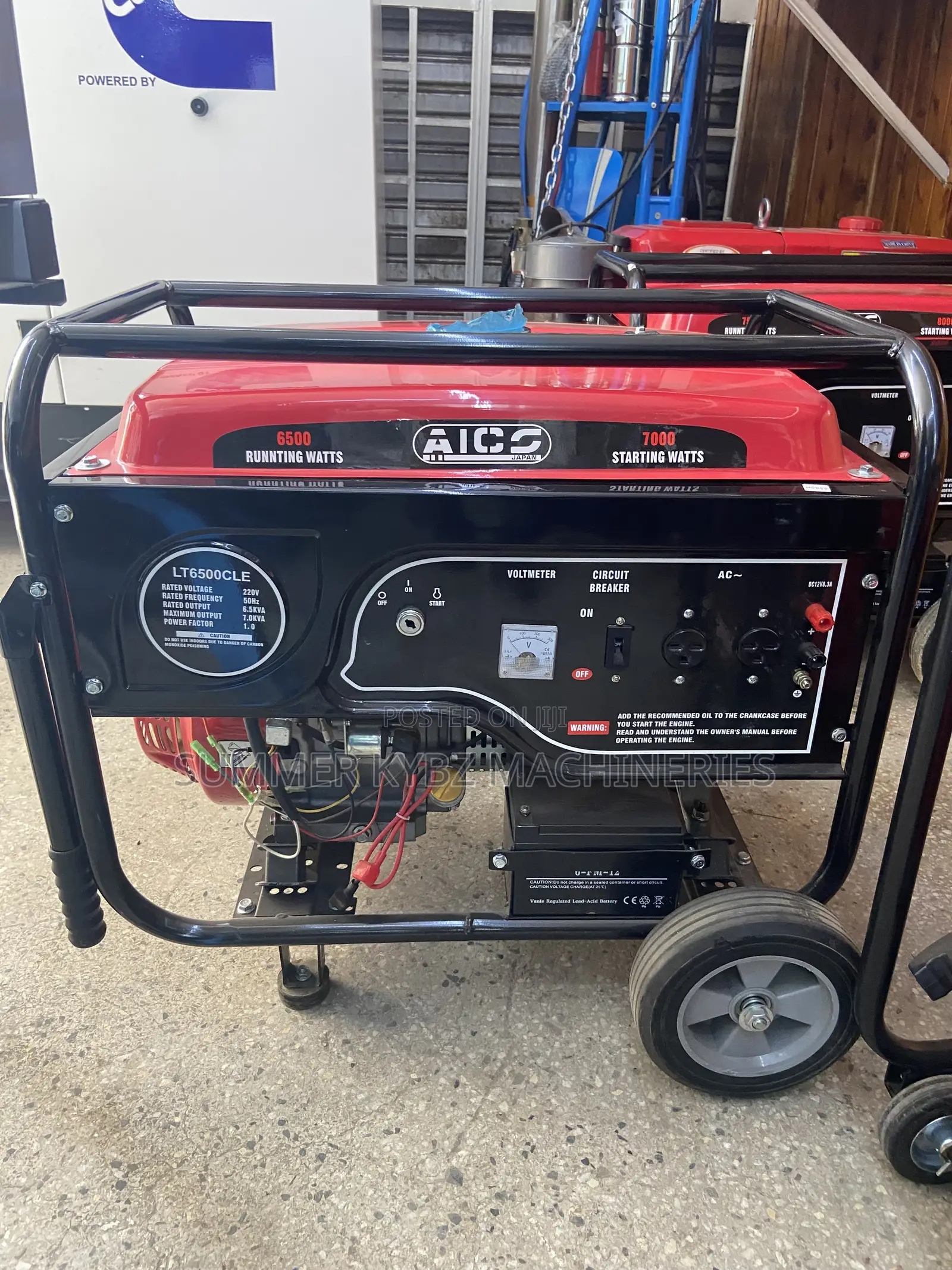 Aico Lt6500cle Petrol Generator 7.5kva