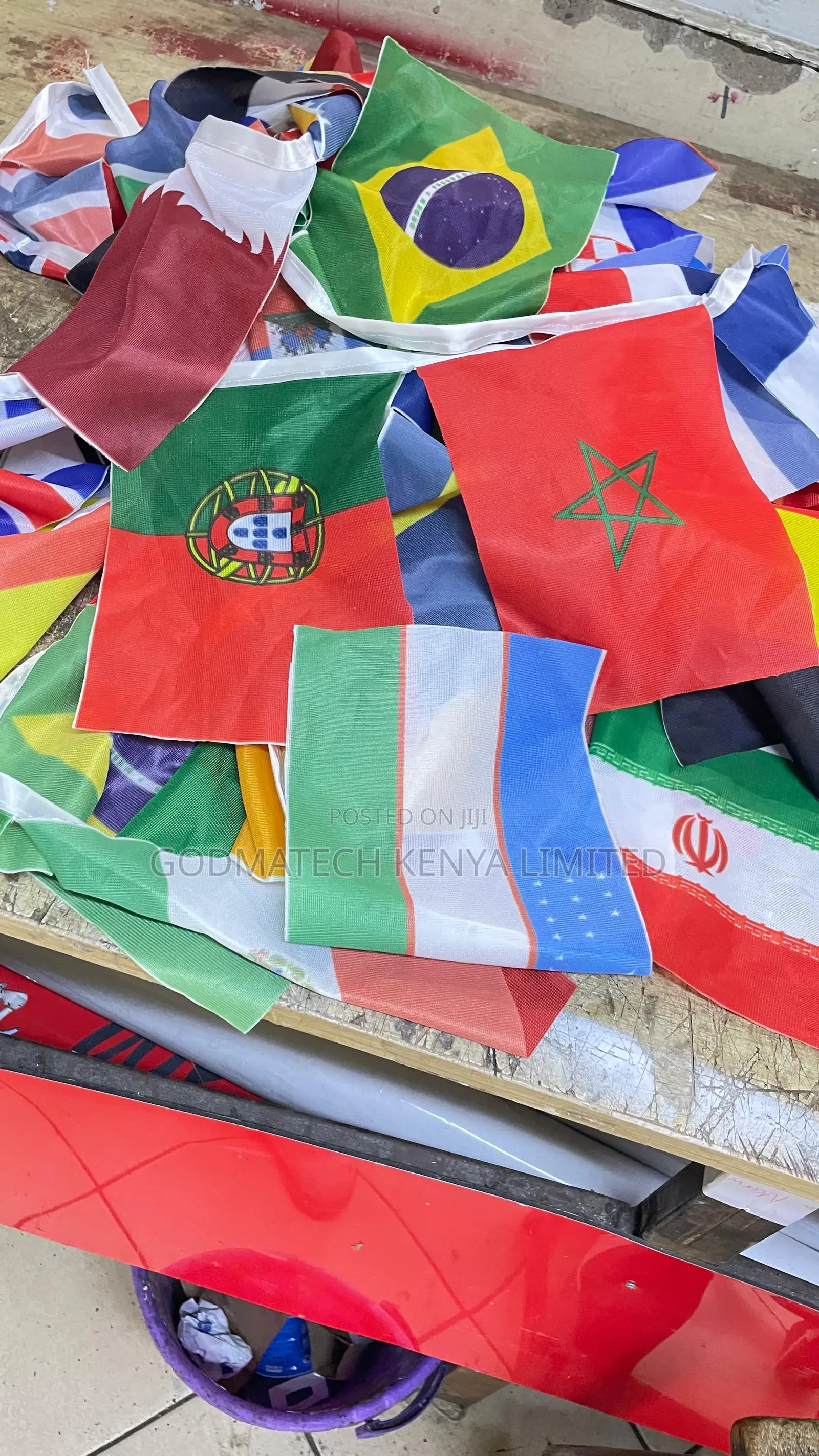 World Cup Flags Printing