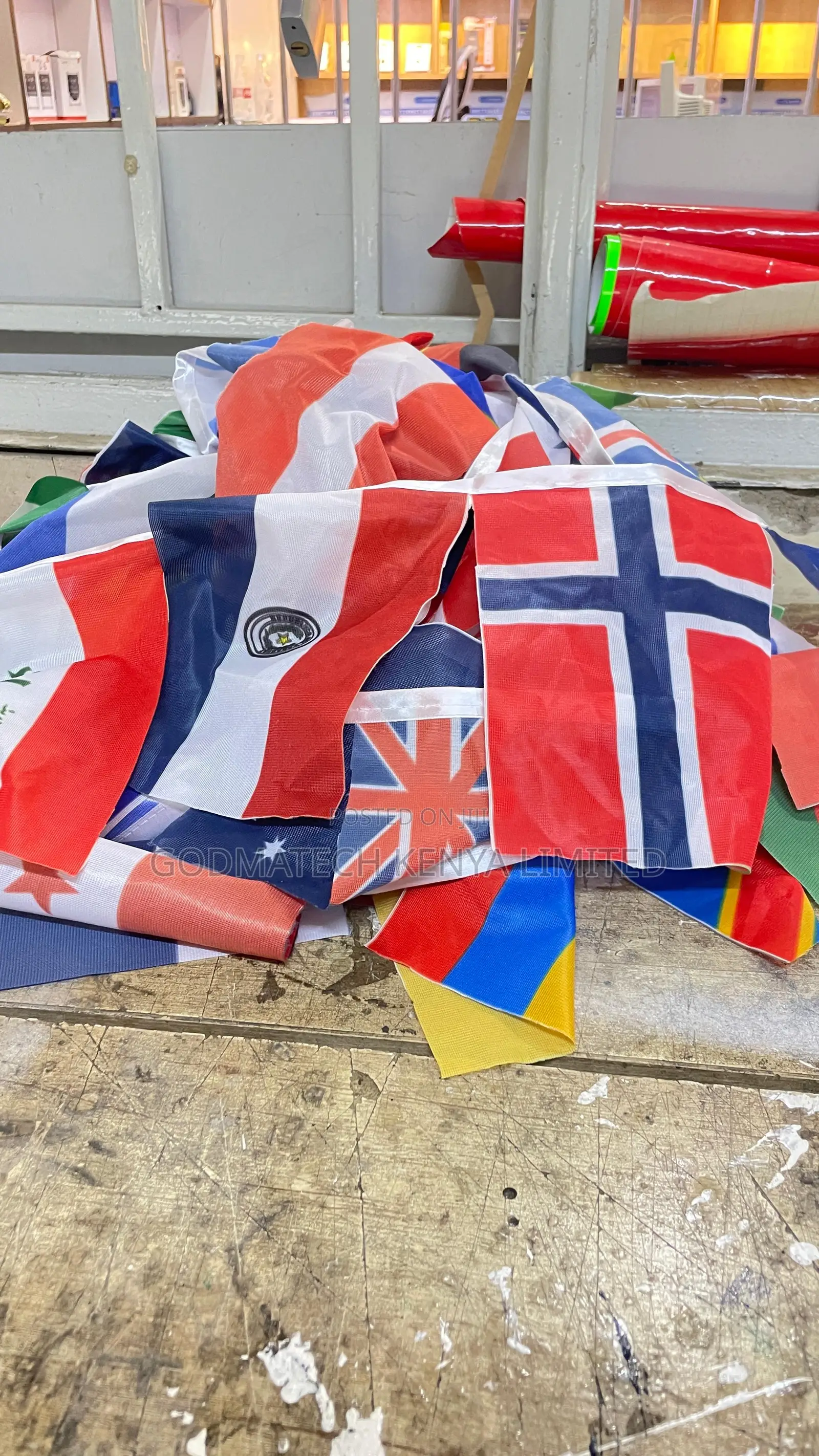 World Cup Flags Printing