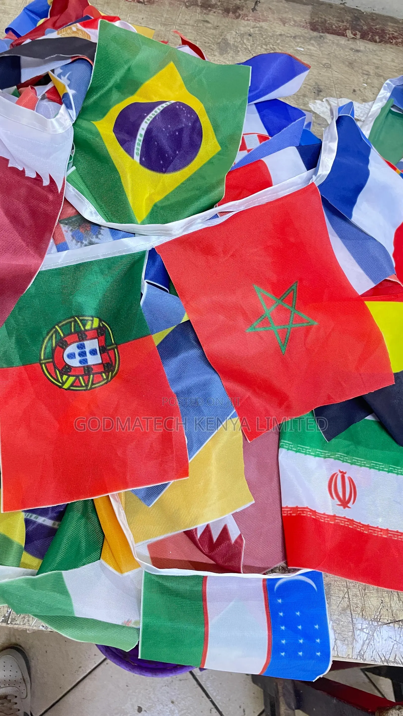 World Cup Flags Printing