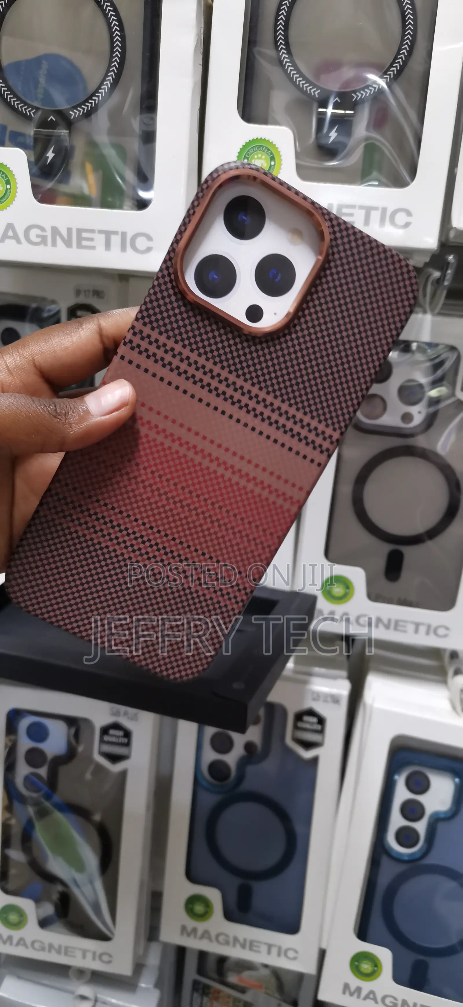 iPhone 16 Pro Metallic Rose-Gold Camera Bump Cover