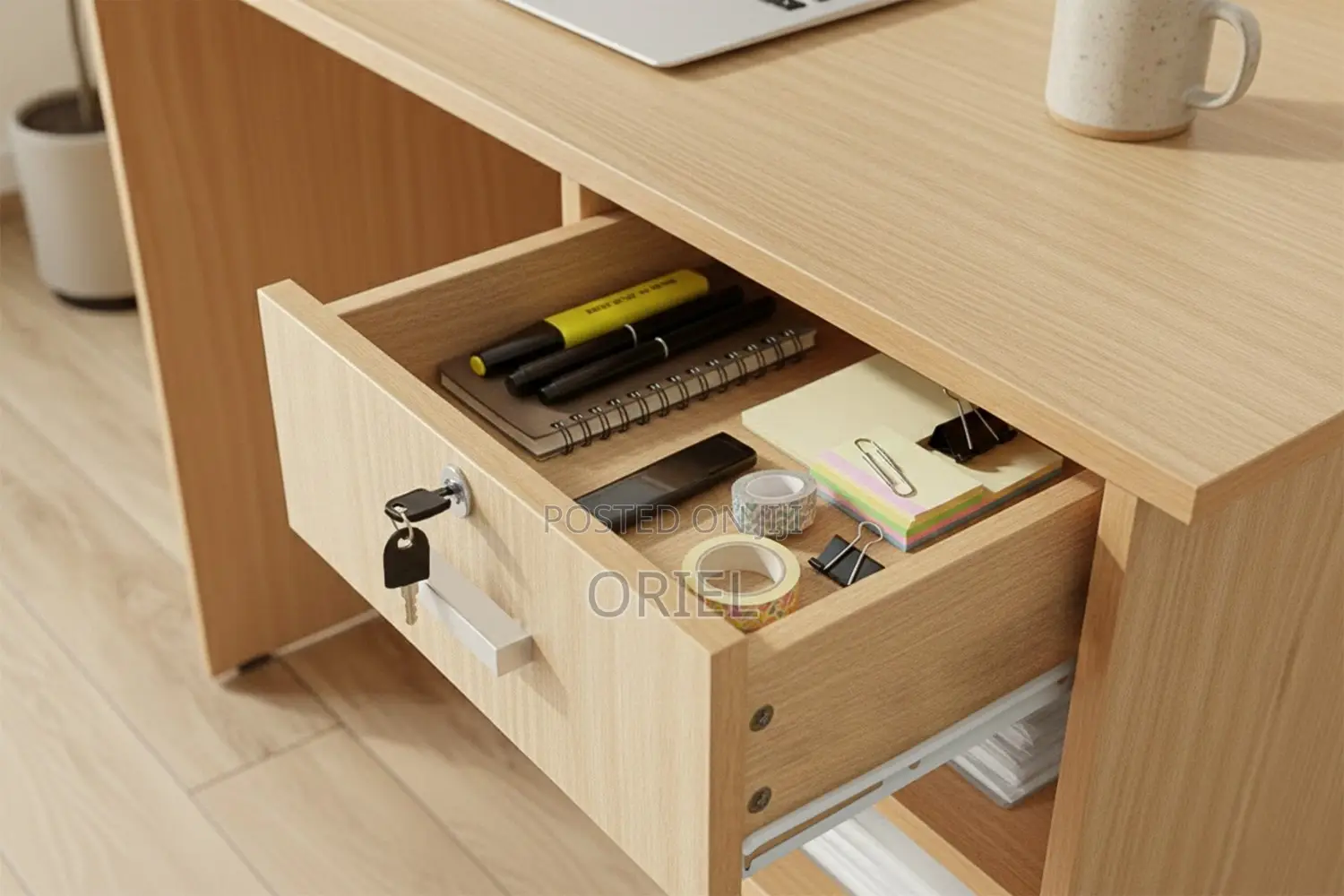 Office Desk : Study 1.2m Home Office Desk