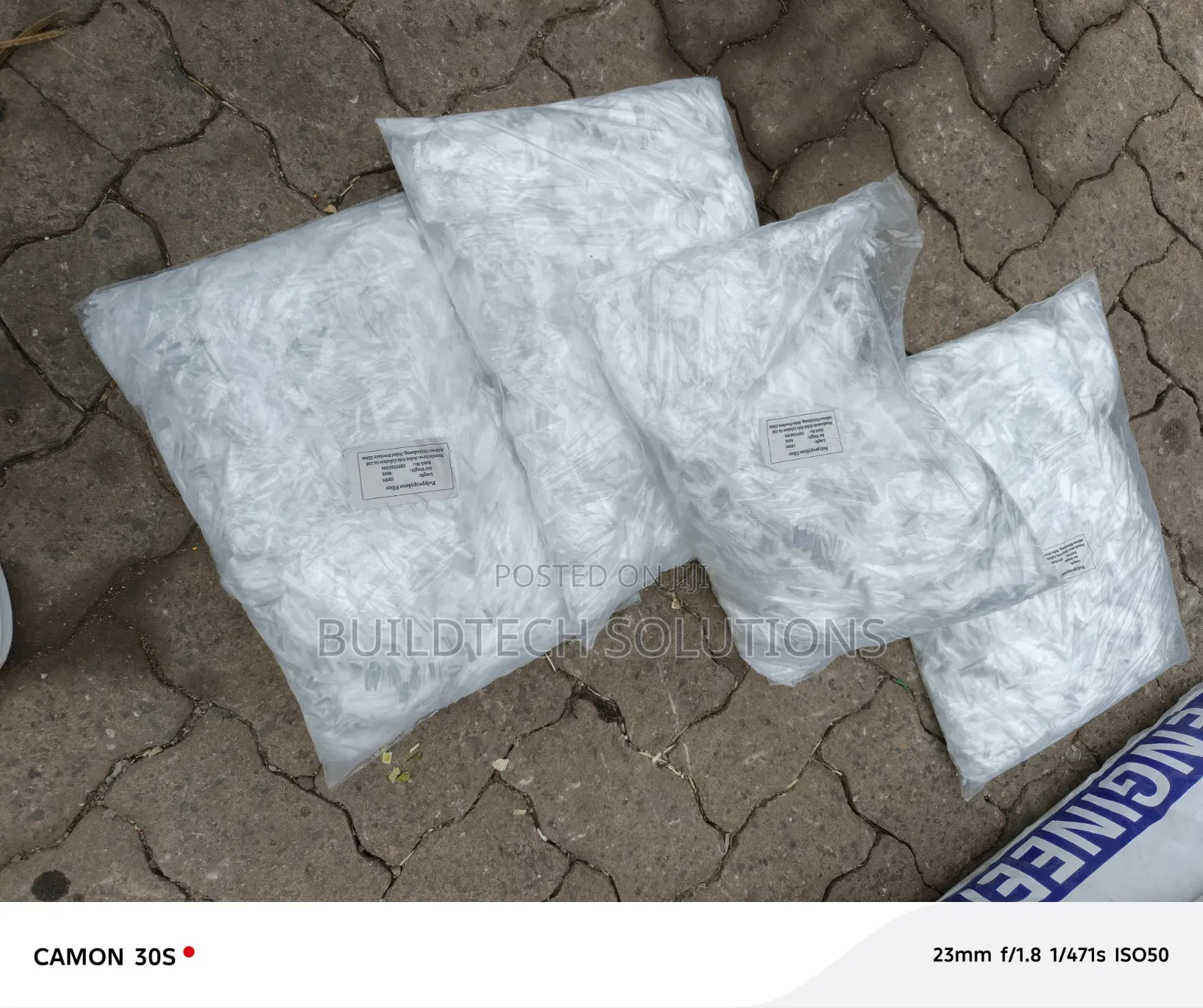 Concrete Fibre Anti- Crack Mesh