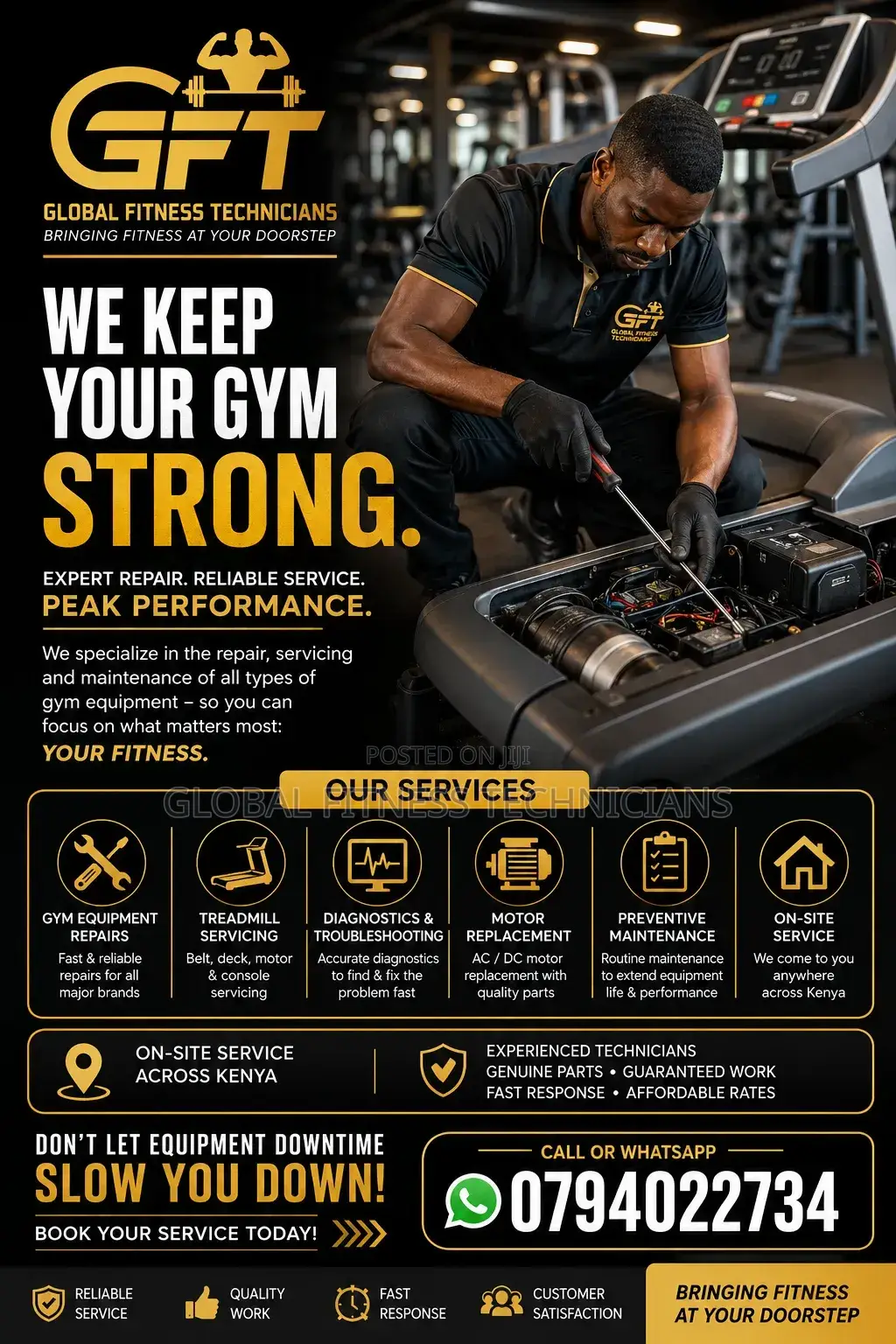 Treadmill Repair
