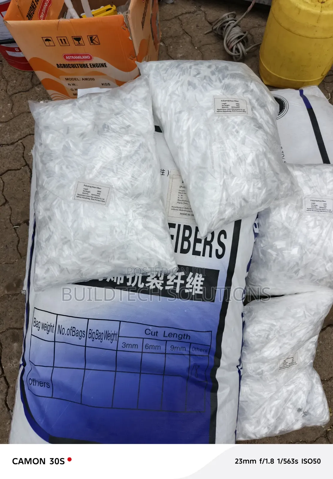 Construction Fibre Mesh/ Fibrecrete