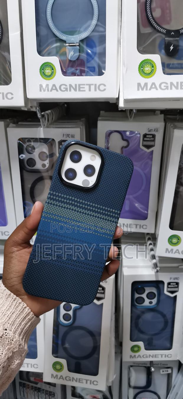 iPhone 16 Pro Max "Moonrise" Aramid Fiber Style Cover - thumbnail 2