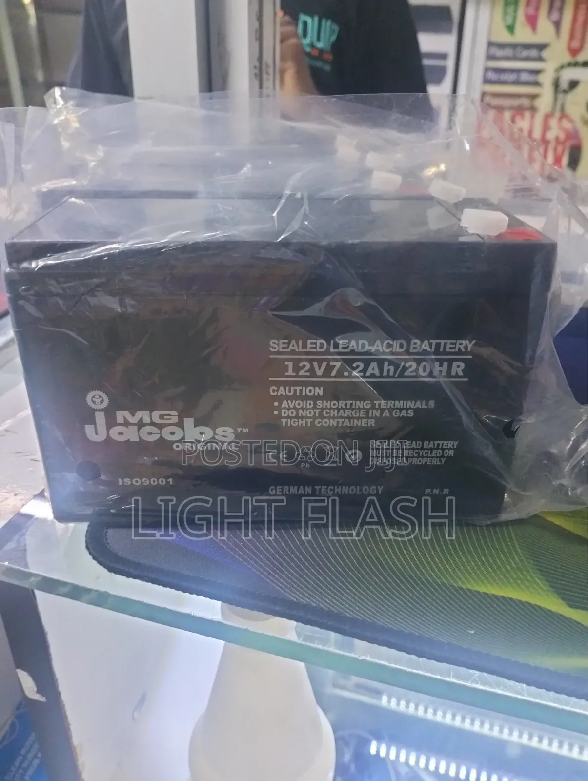 12/7 New Ups Batteries