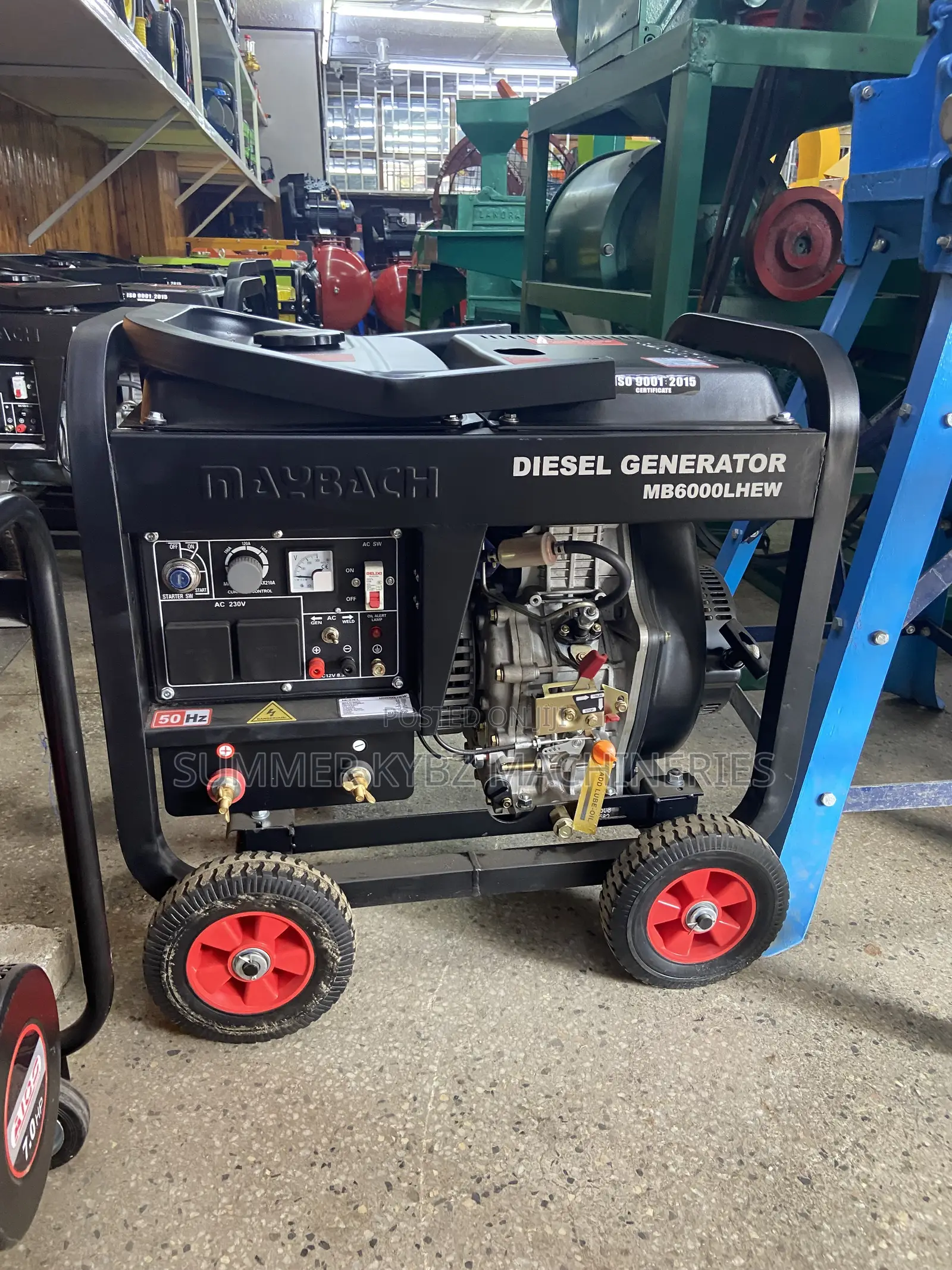 Maybach Mb6000lhew Diesel Generator 6.5kva