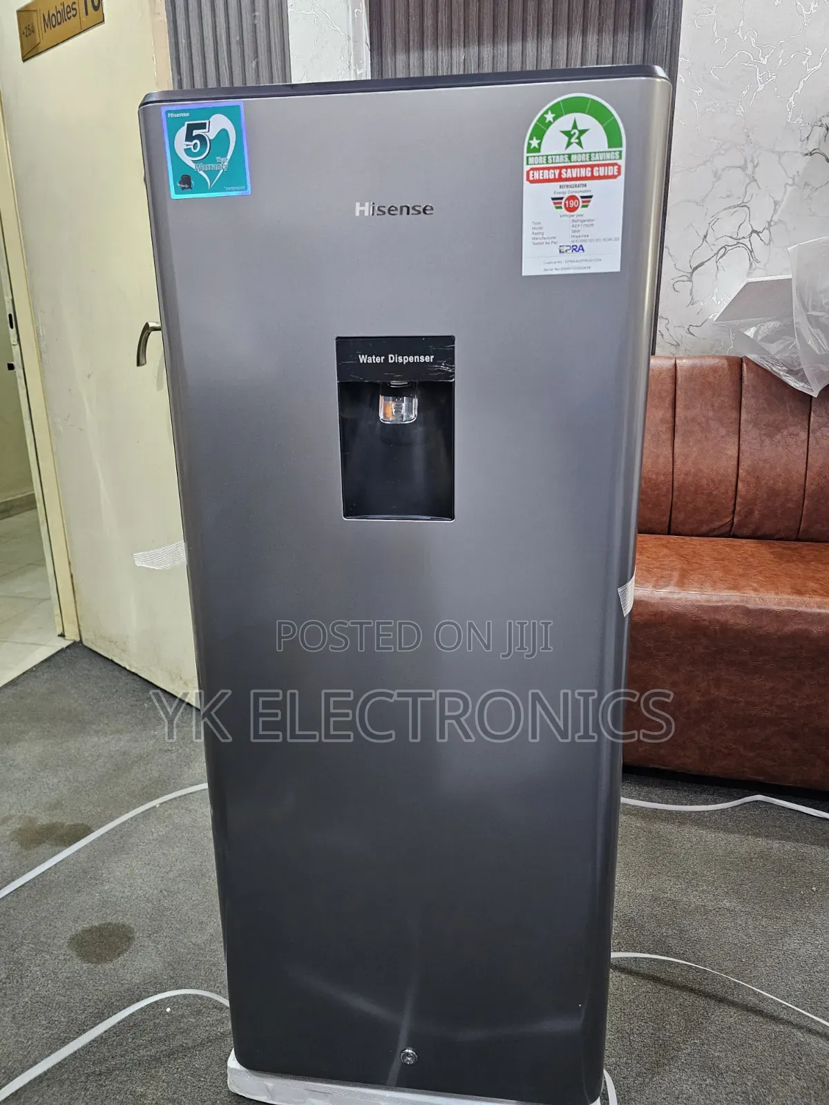 Hisense 176l Single Door Fridge Ref176dr