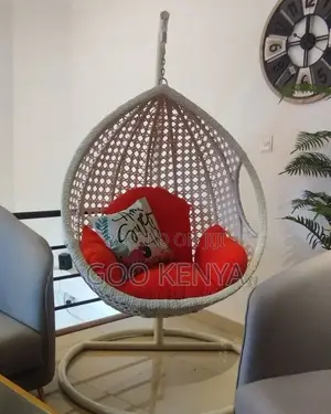 Hammock Chair; Durable Rattan Leisure Egg Chair With Cushion for Patio
