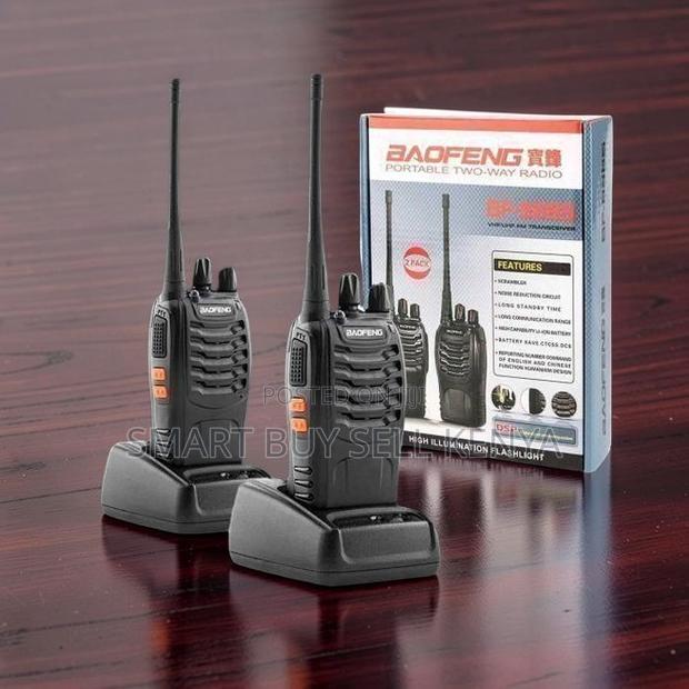 Security Enhanced Baofeng Bf-888s Walkie Talkie Radio Calls- 1 Piece