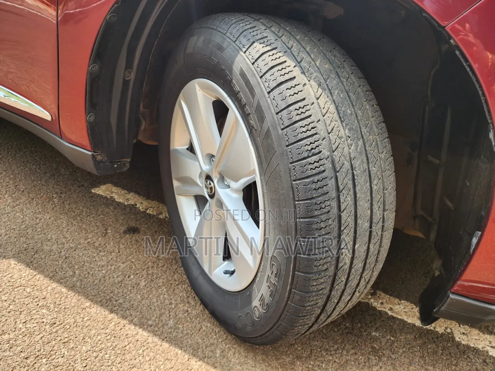 Toyota Harrier 2017 Red