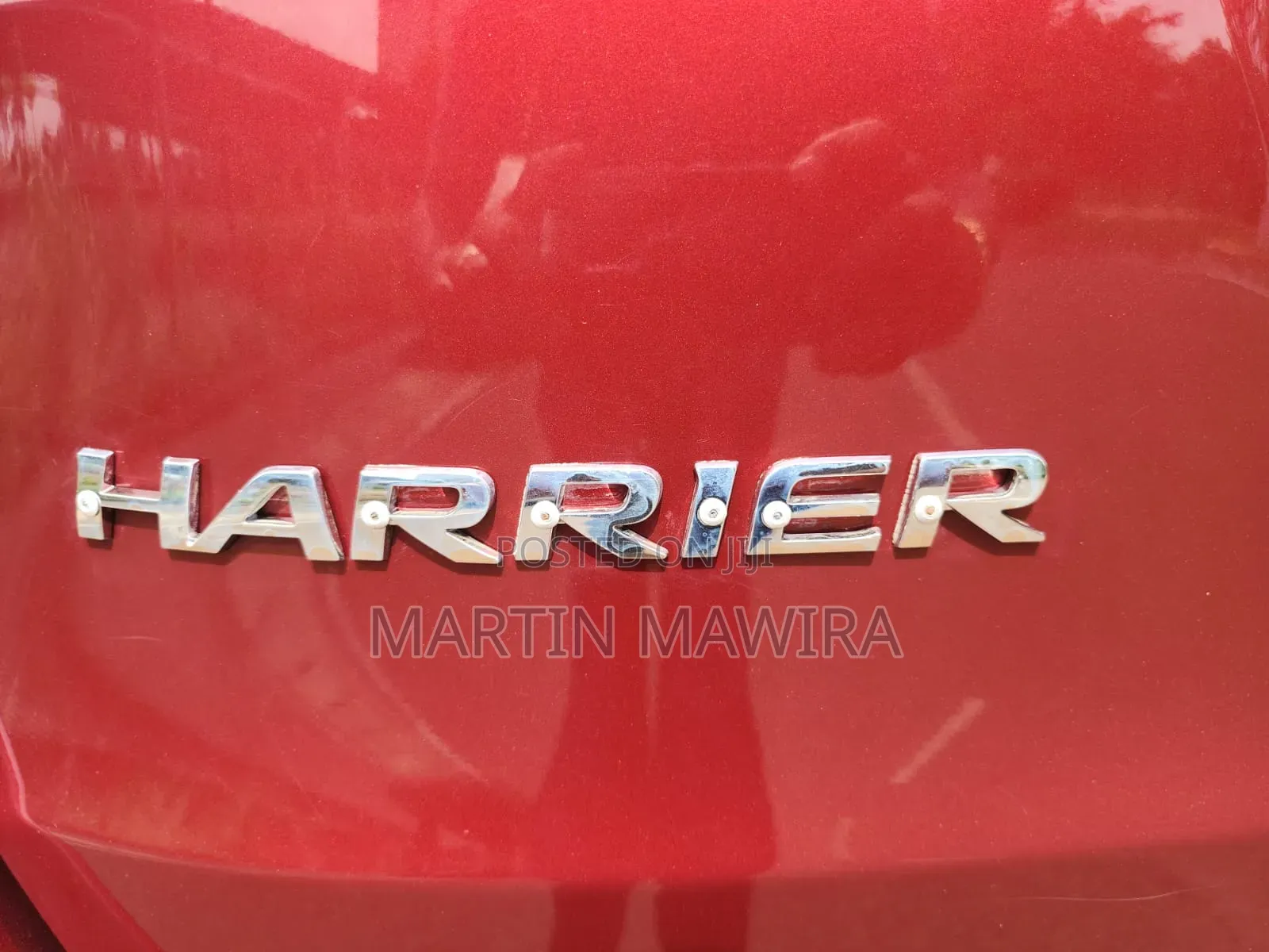 Toyota Harrier 2017 Red