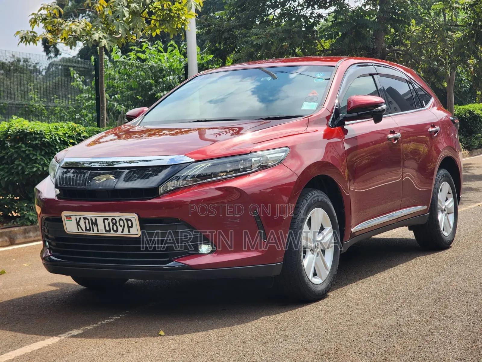 Toyota Harrier 2017 Red
