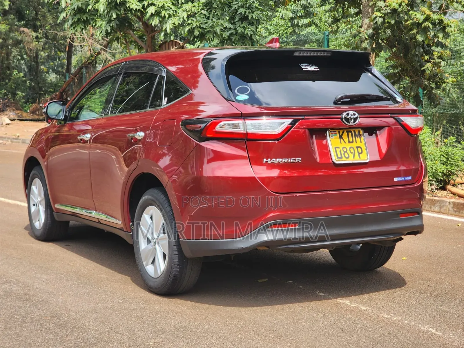 Toyota Harrier 2017 Red