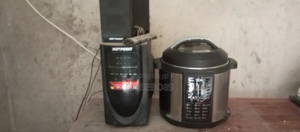 Woofer and Pressure Cooker