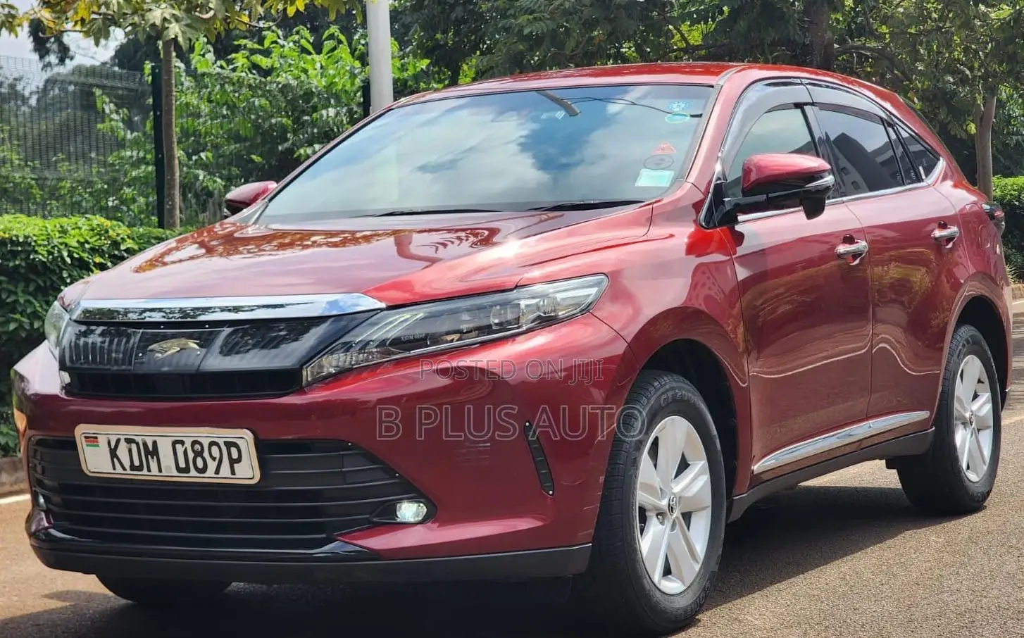 Toyota Harrier 2017 Maroon